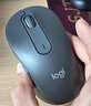 罗技（Logitech）优选系列M650无线蓝牙鼠标 办公蓝牙静音鼠标Mac苹果ipad鼠标人体工学双模鼠标大小手可选男女通用 M650商用版2年 黑L（M750入门款） 实拍图