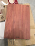 好管家铁木整木菜板家用实木案板切菜板抗菌砧板48*32*3cm 实拍图
