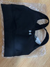 安德玛（UNDERARMOUR）春夏女子交叉式训练运动内衣-中强度1377916 黑色001 M 实拍图
