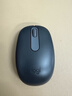 罗技（Logitech）M196 无线蓝牙鼠标 办公鼠标 笔记本商务办公家用 小巧便携 对称手型 石墨灰 实拍图