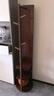 唯博思实木穿衣镜全身镜子落地镜一体家用卧室可旋转衣帽架多功能置物架 胡桃色【B58滚轮款44cm】 实拍图
