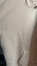查尔斯桃心连帽卫衣男女情侣同款纯色基础百搭运动休闲套头上衣 粉红色 M 实拍图