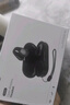 山水（SANSUI）W90S 蓝牙耳机不入耳开放式 骨传导概念无线耳夹式夹耳 运动跑步通话降噪 适用于苹果小米华为 黑 实拍图