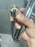 花栖之谷增压花洒喷头多功能手持花洒家用淋浴喷头 [大面板银色花洒] 实拍图