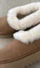 UGG秋季女士茸茸毛鞋领厚底懒人毛毛鞋 1166733CHE|栗色 36 实拍图