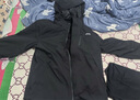 吉普（JEEP）冲锋夹克衣男女同款三合一两件套保暖防风加绒外套 幻影黑 M 实拍图