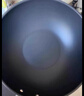 三禾0涂层炒锅无涂层不粘锅电磁炉通用304不锈钢钛炒菜锅30cmLC30S11 实拍图
