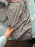 京舒棉京东自有品牌棉·嘟嘟棉秋新款磨毛男长袖睡衣家居服 灰色 3XL 实拍图