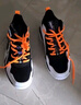 乔丹童鞋QIAODAN儿童篮球鞋耐磨2025小学生球鞋儿童运动鞋防滑童鞋男 黑色/电光橙 41 码 实拍图