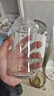 贝亲（Pigeon）玻璃奶瓶宽口径防胀气240ml M号奶嘴 3月+ AA187  实拍图