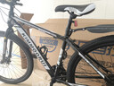 金武端自行车成人山地车公路赛车单车骑行变速超轻越野中学生初中青少年 顶配版-辐条轮-黑白色 26寸21速 实拍图