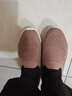 足力健老人鞋一脚蹬中老年休闲鞋玫瑰妈妈鞋25116007J 藕粉色-40 实拍图