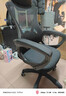 锦汐 电脑椅家用办公椅子靠背人体工学椅学习转椅老板座椅游戏电竞椅 【可后躺】黑框黑网 实拍图