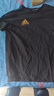 阿迪达斯 （adidas）T恤男夏季运动透气轻薄宽松棉短袖 黑/金（经典款） M 实拍图