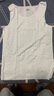 莫代尔无袖背心男士无痕薄款四季内穿跨栏运动无袖白打底汗衫男白 实拍图