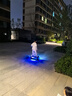 九号（Ninebot）电动儿童平衡车6-12岁代步电动车腿控智能礼物双轮腿控体感L6白色定制礼盒款 实拍图