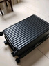 袋鼠行李箱小型登机箱次日达拉杆箱儿童旅行密码箱男女学生大容量皮箱 米黑-加厚箱体豪华内衬款 28英寸 长途出行搬家出国超大容量 实拍图