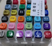 真彩（TRUECOLOR）80色双头酒精性速干油性马克笔水彩笔小学生儿童专用手绘动漫设计美术绘画套装桶装ZC632水彩笔 实拍图