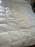 水星家纺羽绒被95%白鹅绒被子冬季加厚冬被芯双人羽绒被220cm×240cm1100g 实拍图