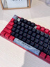 暴雪（BLIZZARD）魔兽世界官方正版游戏电竞有线机械键盘全键无冲热插拔背光定制轴机械键盘-部落红 实拍图