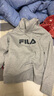 FILA斐乐官方情侣款连帽卫衣2025秋季休闲宽松针织长袖上衣 实拍图