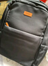 泰克森笔记本双肩电脑背包16英寸适用苹果华为14拯救者17高颜值男士女生 神秘黑(防震气囊电脑仓+拉杆带) 14/15/15.6/16英寸 实拍图