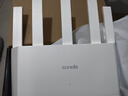Tenda腾达路由器【千兆WiFi6+穿墙王】无线AX3000信号增强家用放大器Mesh国家补贴金榜一名云霄白立式 实拍图