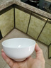 京东京造 碗盘餐具整套 碗具套装乔迁之喜骨瓷陶瓷家用 饭碗4.5英寸*6 实拍图