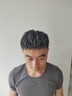 鼎盛摩尔金鼎盛摩尔 假发男发际线男士假发片补头顶隐形秃顶中分无痕补发 AI补发修剪意向金 短发 实拍图
