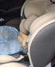 Heekin德国 儿童安全座椅汽车用0-4-12岁婴儿宝宝360度旋转ISOFIX硬接口 时尚灰(ISOFIX+360度旋转) 实拍图