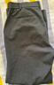 优衣库男装易打理快干弹力轻型长裤/休闲裤通勤仿毛料款470551 470551/09黑色 85 /175/84A 实拍图