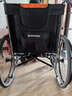鱼跃 (yuwell)手动轮椅车H062折叠老人轻便免充气铝合金旅行手推代步 实拍图