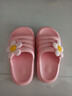 京东京造【太阳花】环保安全EVA夏季新款凉鞋无邻苯拖鞋女童 粉色28-29 实拍图