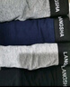 浪莎男士内裤男纯棉10A抗菌平角裤透气中腰男式四角裤男生裤头4条装 实拍图
