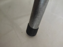 聚梦五金圆管橡胶外套脚垫堵头外塞家具桌椅子橡胶脚垫不锈钢管外套封口盖 25MM圆外套【抗氧化】 实拍图