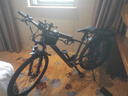 永久锂电池助力电动自行车禧玛诺变速超长续航山地车男女士双碟刹单车 F58-摩天灰【10A油碟】26寸 实拍图