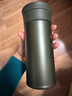 膳魔师（THERMOS）保温杯400ml男女陶瓷内胆泡茶咖啡水杯子学生生日礼物TCMV松竹 实拍图
