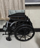鱼跃(yuwell)轮椅车H051折叠老人轻便旅行手推车钢管免充气胎代步车 实拍图