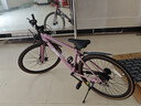 Jeep吉普公路自行车铝合金变速自行车男女公路车学生通勤车单车-RS770 RS770-直把-木槿紫 M码（适合身高165-185CM） 21速-初学者骑行（入门款） 实拍图