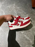 江博士学步鞋运动鞋秋季男女童舒适休闲国货儿童鞋B14243W001米/红32 实拍图