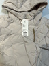 优衣库女装PUFFTECH空气棉服连帽外套/25秋冬新款478571 30 浅米色 XL 实拍图