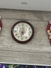 北极星（POLARIS）欧式实木挂钟客厅时尚创意时钟简约挂表装饰石英钟表38cm 实拍图