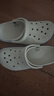 卡骆驰（CROCS）洞洞鞋贝雅卡骆班轻便耐磨一脚蹬休闲鞋|205089 冬日白/彩色-1LI 44 (280mm) 实拍图