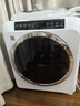 DONSHI烘干机家用滚筒式干衣机 7公斤智能升级款 高温杀菌免熨烫消毒祛味除毛烘衣机衣物消毒机衣干即停 皓月白 实拍图