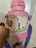 杯具熊（BEDDYBEAR）开口笑双饮盖儿童保温杯带吸管水杯316钢大容量保温壶600ML美人鱼 实拍图