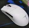 雷神（ThundeRobot）ML903 三模无线鼠标 蓝牙2.4G轻量化电竞家用办公游戏鼠标PAW3395含4k接收器充电底座 白色 实拍图