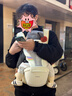 bebebus【双11】腰凳婴儿背带抱娃神器四季通用儿童背婴带轻享家香槟金 实拍图