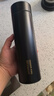 炊大皇保温杯 316L医用级不锈钢茶水分离商务便携智能保温杯 黑色 490ml 实拍图