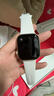 Apple/苹果 Watch Series 10 智能手表GPS款42毫米玫瑰金色铝金属表壳淡桃粉色运动型表带M/L MX1V3CH/B 实拍图