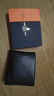 稻草人男士短款钱包礼盒头层牛皮装商务软皮夹多卡位生日情人父亲节礼物 A款礼盒装-麦穗 实拍图